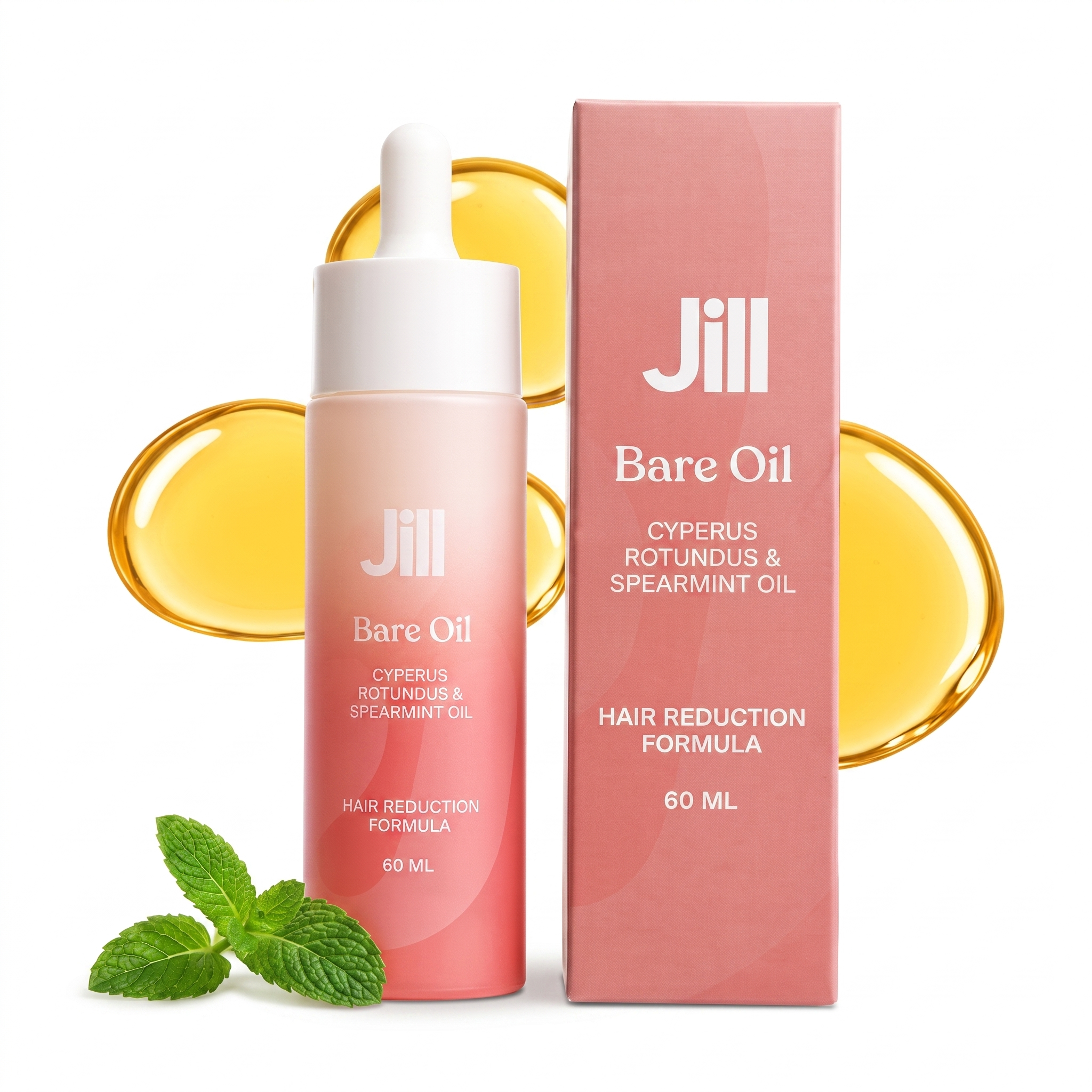 Jill Bare Oil - Hair Reduction Formula
