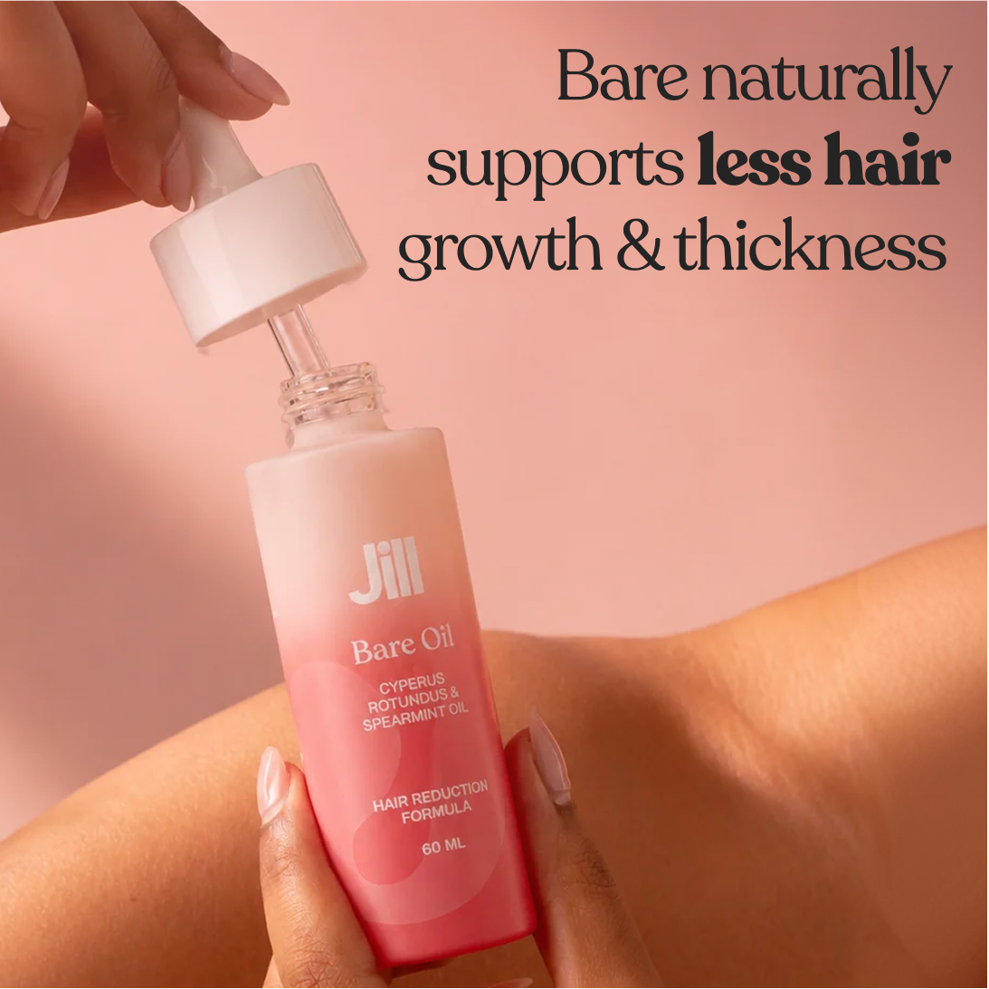 Jill Bare Oil - Hair Reduction Formula