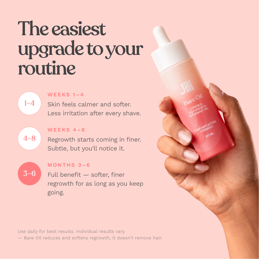 Jill Bare Oil - Hair Reduction Formula