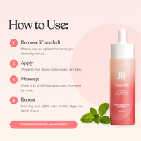 Jill Bare Oil - Hair Reduction Formula